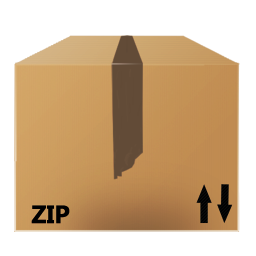 Zip Files 2 Icon 256x256 png